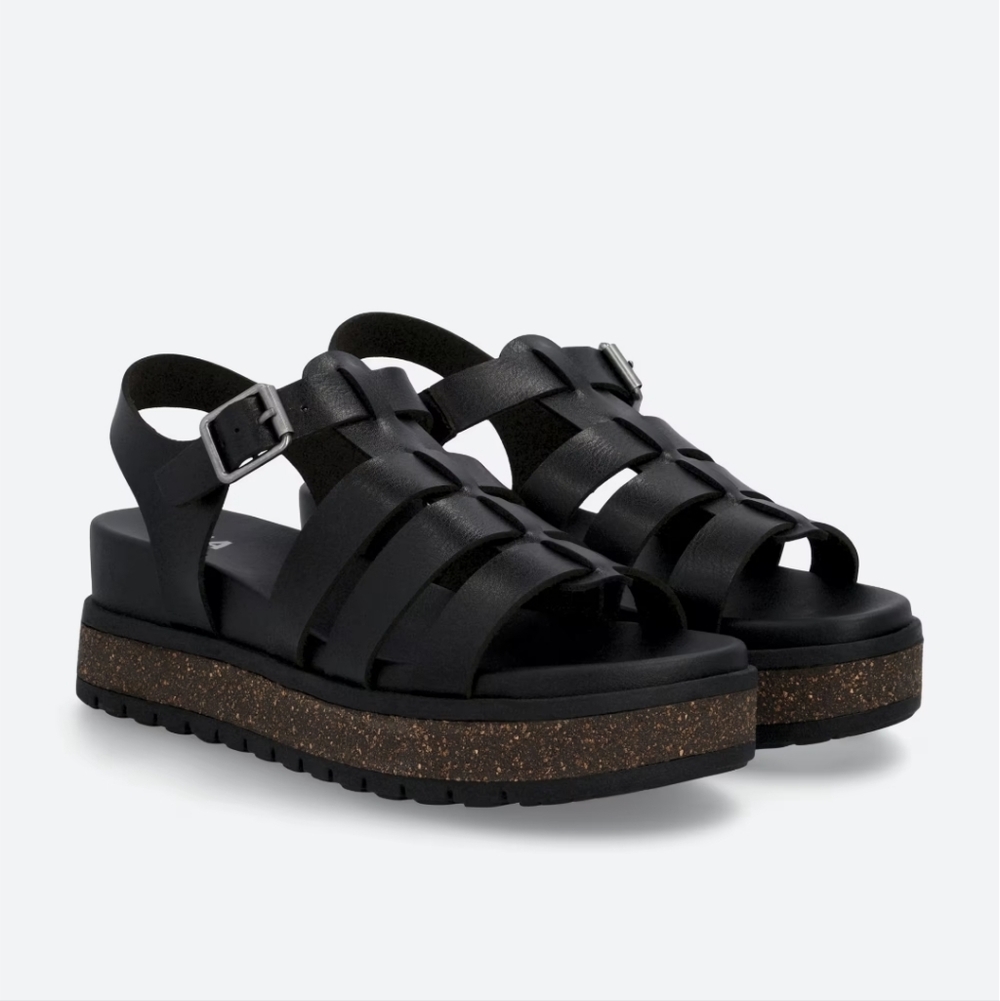 🚫Sold🚫 Mia Addelaide Wedge Women's Black Platform Sandals